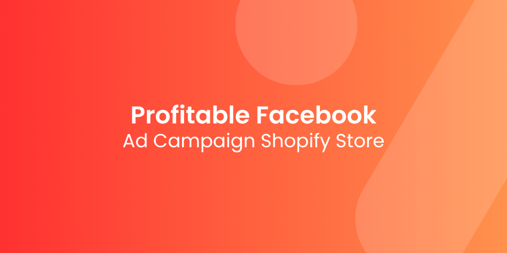 How to Run a Profitable Facebook Ad Campaign for a Shopify Store